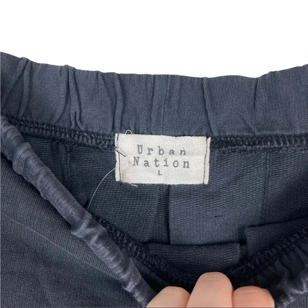 Urban Nation NWOT Gray Ruffle Mini‎ Skirt Size L - Picture 5 of 7